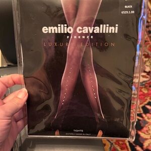 Emilio Cavallini Luxury Edition Rhinestone Tights